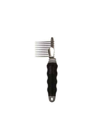 TRIMER CARDING ZA DLAKU DERMATTING COMB BLACK Duvoplus