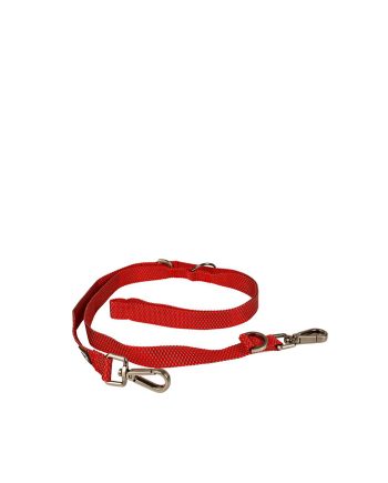 AKSESOAR POVODAC ZA PSA EAST DUO LEASH NYLON RED Duvoplus