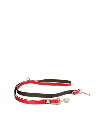 AKSESOAR POVODAC ZA PSA WEST DUO LEASH NYLON RED Duvoplus
