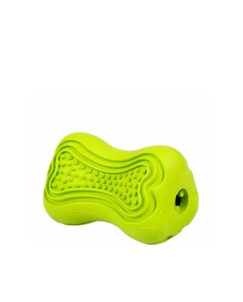 IGRAČKA GUMENA RUBBER DENTAL BONE DISPANSER GREEN Duvoplus