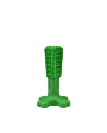 IGRAČKA GUMENA DENTA FUN CHEW `N PLAY BRUSH S GREEN Duvoplus