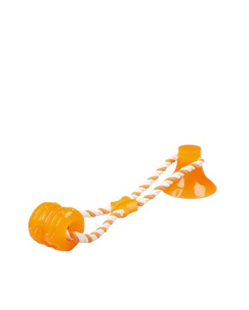 IGRAČKA GUMENA TUG N CHEW TOY ORANGE Duvoplus