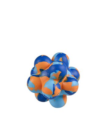 IGRAČKA GUMENA LOPTA BUBBLE BALL S BLUE Duvoplus