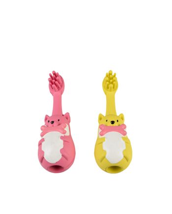 ČETKICA ZA ZUBE RUBBER TOOTHBRUSH ANIMALS MC Duvoplus