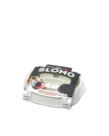 ČINIJA HRANILICA TACNA ZA HALAPLJIVE PSE SLOMO 950ml WHITE Moderna