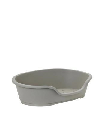 KREVET LEŽALJKA ZA PSA PLASTIC DOMUS XXS GRAY Moderna