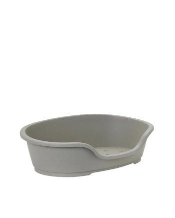 KREVET LEŽALJKA ZA PSA PLASTIC DOMUS S GRAY Moderna