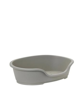 KREVET LEŽALJKA ZA PSA PLASTIC DOMUS XL GRAY Moderna