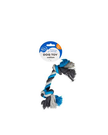 IGRAČKA KANAP COTTON ROPE BLUE Duvoplus