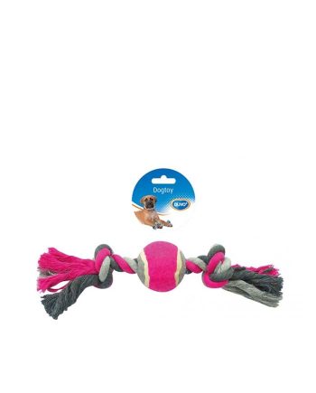 IGRAČKA GUMENA TOY BALL LOPTA NA KANAPU PINK Duvoplus