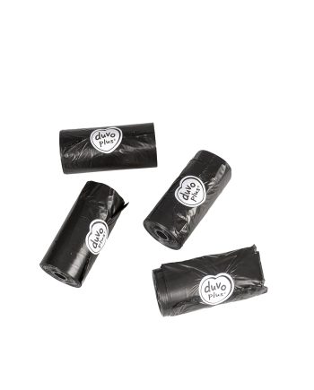 KESE ZA SKUPLJANJE IZMETA PASA POO BAGS BLACK Duvoplus