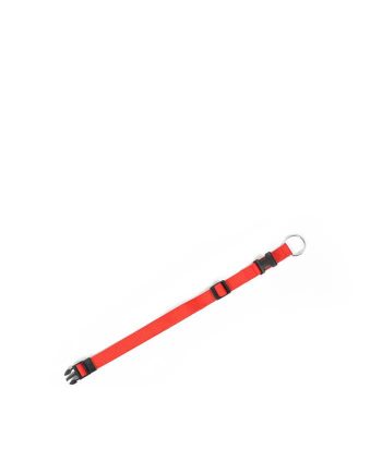 OGRLICA ZA PSA NYLON COLLAR ADJUSTABLE M L RED Duvoplus