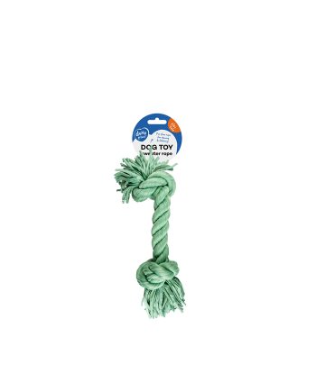 IGRAČKA KANAP SWEATER ROPE 2 KNOTS GREEN Duvoplus