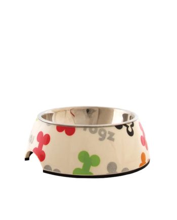 ČINIJA BUBBLE DOG BONES BOWLZ MEDIUM MC Rogz