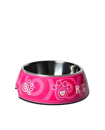 ČINIJA BUBBLE PAW BOWLZ LARGE PINK Rogz
