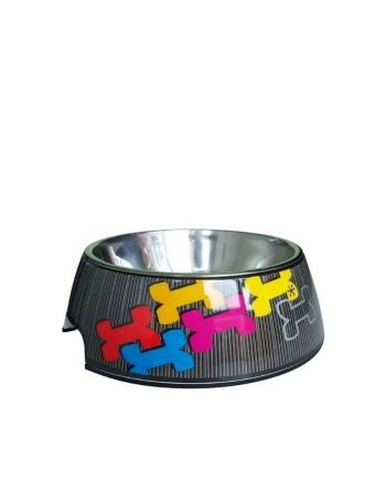 ČINIJA BUBBLE BONE BOWLZ SMALL BLACK Rogz