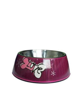 ČINIJA BUBBLE LOVE BOWLZ MEDIUM PINK Rogz
