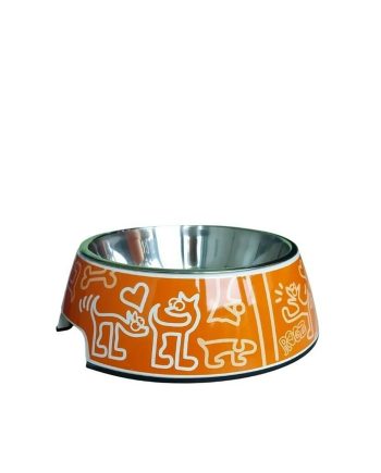 ČINIJA BUBBLE DOODLE BOWLZ LARGE ORANGE Rogz