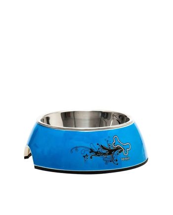 ČINIJA BUBBLE BONE BOWLZ SMALL BLUE Rogz