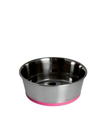 ČINIJA ROSTFRAJ SLURP LARGE METAL PINK Rogz