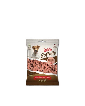 POSLASTICA ZA PSA SOFTBITE MINI BONES ŠUNKA 150G Dafiko