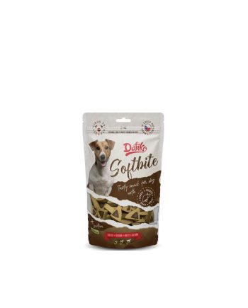 POSLASTICA ZA PSA TRIANGLE WITH LIVER 150G Dafiko