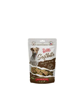POSLASTICA ZA PSA SOFTBITE TRIANGLE ŠUNKA 150G Dafiko