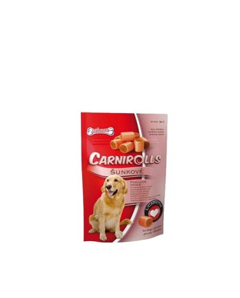 POSLASTICA ZA PSA CARNIROLLS ŠUNKA 200G Dafiko