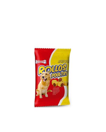 POSLASTICA ZA PSA ROLLOS ŽIVINA 120G Dafiko