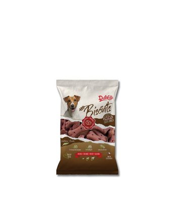 POSLASTICA ZA PSA BISCUITS KOSKICE BEEF 400G Dafiko